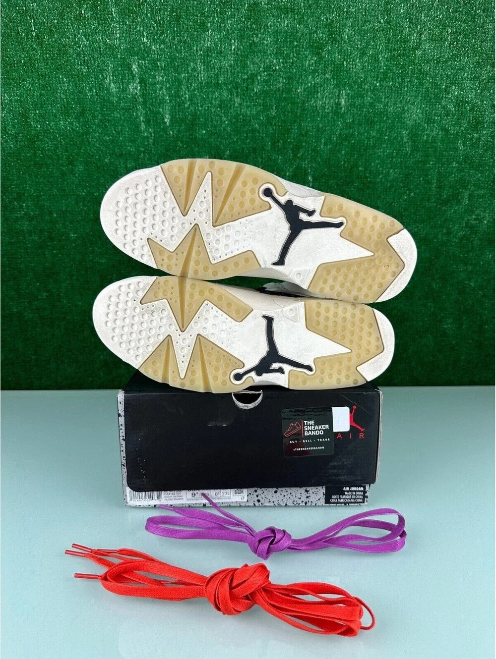 Size 9.5 - Air Jordan 6 Retro Quai 54 - Purple (CLEAN!)